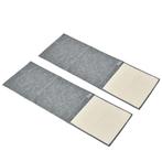 TRUUSK Krabmat 2-delige Set Voor Katten, Sisal Krabtapijt Gr, Verzenden, Nieuw