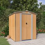vidaXL Tuinschuur 192x191x223 cm gegalvaniseerd staal, Verzenden, Nieuw