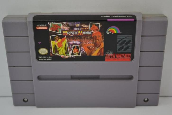 Super Wrestle Mania (SNES USA), Spelcomputers en Games, Games | Nintendo Super NES, 1 speler, Zo goed als nieuw, Verzenden