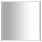 vidaXL Spiegel 40x40 cm zilverkleurig, Huis en Inrichting, Woonaccessoires | Spiegels, Verzenden, Nieuw