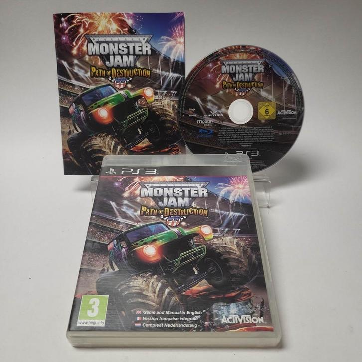 Monster Jam Path of Destruction Playstation 3, Spelcomputers en Games, Games | Sony PlayStation 3, Ophalen of Verzenden