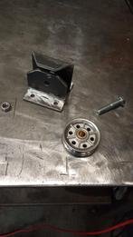 Rvs schijf met messing bus 75mm, Verzenden, Nieuw