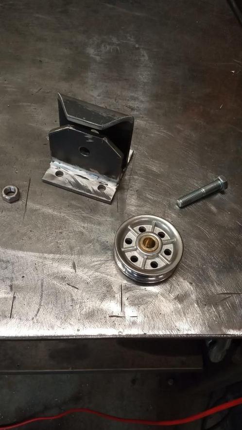 Rvs schijf met messing bus 75mm, Doe-het-zelf en Verbouw, IJzerwaren en Bevestigingsmiddelen, Verzenden