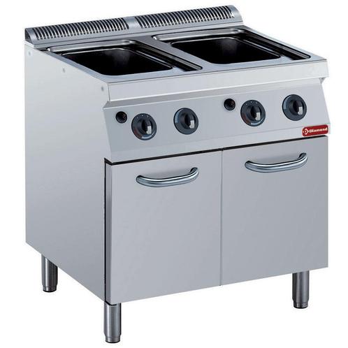 Diamond Pastakoker | Gas | 2x 24,5L | Op Kast | 800x700x850/, Zakelijke goederen, Horeca | Keukenapparatuur, Nieuw in verpakking
