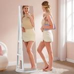 Draaibare Sieradenkast met LED, Spiegel en Opbergplanken, Huis en Inrichting, Kasten | Overige, Verzenden, Nieuw