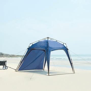 LED Paviljoen Barendrecht partytent 250x250x190 cm blauw pro beschikbaar voor biedingen