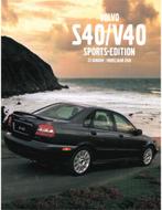 2001 VOLVO S40 | V40 SPORTS EDITION BROCHURE NEDERLANDS, Nieuw, Volvo, Author