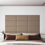 vidaXL Wandpanelen 12 st 2,16 m² 60 x 30 cm kunstleer, Doe-het-zelf en Verbouw, Platen en Panelen, Verzenden, Nieuw