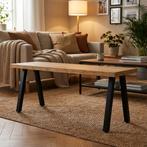 Stalen onderstel Heustreu set van 2 tafelpoot 45x40 cm zwart, Verzenden, Nieuw