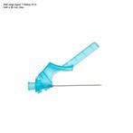 Agani™ veiligheidscanule 100 stuks 23G 0,6 x 25 mm (blauw), Verzenden, Nieuw