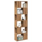 vidaXL Boekenkast/kamerscherm 60x24x186 cm artisanaal, Verzenden, Nieuw, Overige houtsoorten