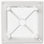 Ventilatierooster Design BWS Ventilatie Vierkant 12.5cm Vlak, Doe-het-zelf en Verbouw, Ophalen of Verzenden, Nieuw