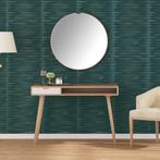 vidaXL 12 st Wandpanelen steen 3 m² 50x50 cm XPS groen, Verzenden, Nieuw