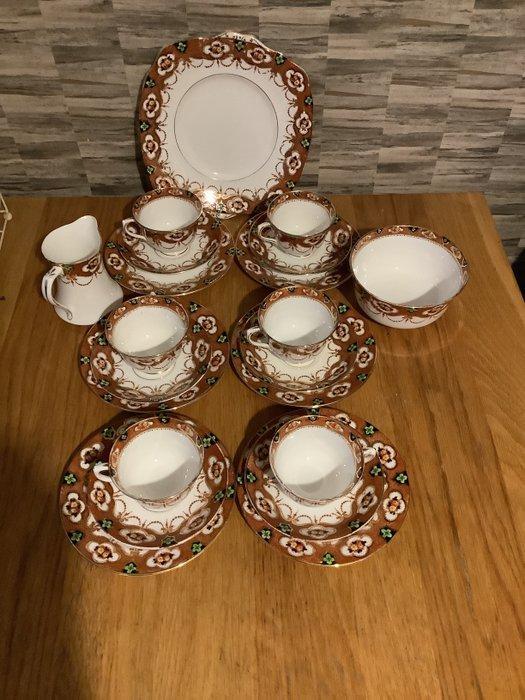 Royal Albert - Theeservies (21) - Crown China - Thomas C., Antiek en Kunst, Antiek | Meubels | Tafels