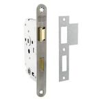 Deurbeslag | Wc-slot | Nemef | 63/8 mm (RVS), Verzenden, Nieuw