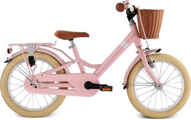 Puky 16 YOUKE aluminium Classic retro pink 4+, Fietsen en Brommers, Fietsen | Kinderfietsjes, Nieuw, Verzenden