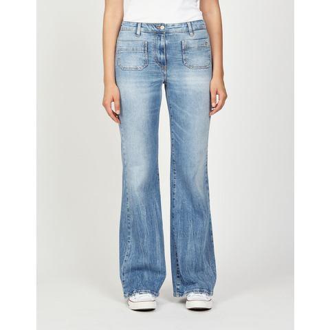 GANG Bootcut jeans 94 JESSI FLARED met trendy luipaardmotief, Kleding | Dames, Spijkerbroeken en Jeans, Nieuw, Verzenden