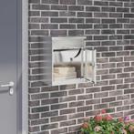 vidaXL Pakket inwerp box Zwart 44 x 35 x 59 cm Roestvrij, Tuin en Terras, Brievenbussen, Verzenden, Nieuw