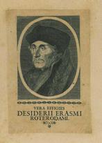 Portrait of Erasmus of Rotterdam, Antiek en Kunst, Kunst | Etsen en Gravures