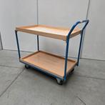 Mooie FETRA 2-laags transportwagen plateauwagen magazijnwage, Doe-het-zelf en Verbouw, Transportwagens, Ophalen of Verzenden, Nieuw