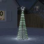 vidaXL LED-kerstboom 275 LEDs koud wit 180 cm, Diversen, Kerst, Verzenden, Nieuw