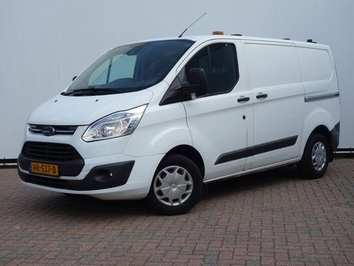 Ford Transit Custom 3-Pers 2.2 TDCI 2xSchuifdeur Camera Trek, Auto's, Bestelauto's, Lease, Handgeschakeld, Wit, Financial lease