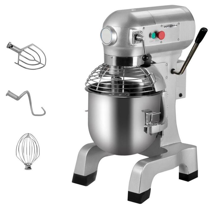 GGM Gastro | Planeetmenger - 27 liter - 1,5 kW - incl. 3 |, Witgoed en Apparatuur, Keukenmixers, Nieuw, Verzenden