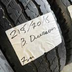 2 x Bridgestone Duravis 215-70-15 C Zomerbanden 7mm, Auto-onderdelen, Banden en Velgen, 15 inch, Ophalen of Verzenden, Band(en)