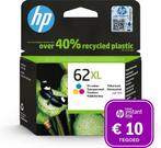 HP 62XL - Inktcartridge kleur + Instant Ink tegoed, Ophalen of Verzenden, Zo goed als nieuw