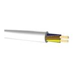 VMVL snoer H05VV-F wit 2x1,5 mm2 per meter, Doe-het-zelf en Verbouw, Elektra en Kabels, Ophalen of Verzenden, Nieuw