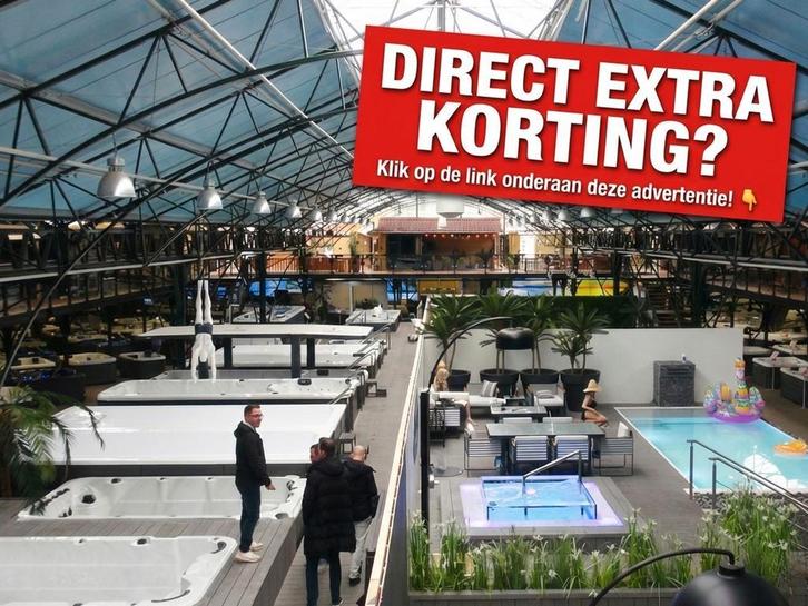 Grootste Jacuzzi, Spa Showroom van Europa – Fonteyn Spas, Tuin en Terras, Bubbelbaden en Hottubs, Vast, Zo goed als nieuw, Ophalen of Verzenden