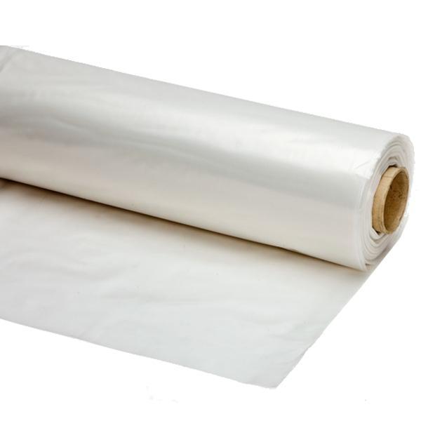 Bouwfolie 50 x 6 mtr, transparant, Doe-het-zelf en Verbouw, Zeil en Folie, Nieuw, Ophalen of Verzenden