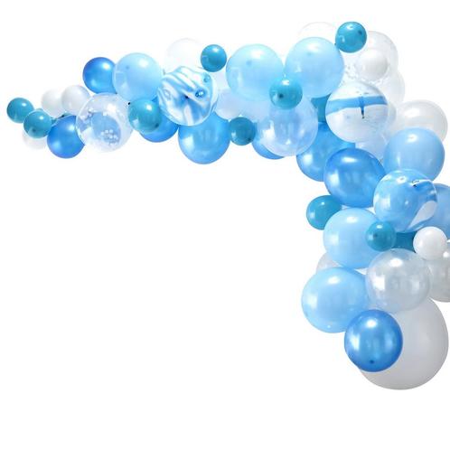 Blauwe Ballonnenboog DIY Set, Hobby en Vrije tijd, Feestartikelen, Nieuw, Verzenden