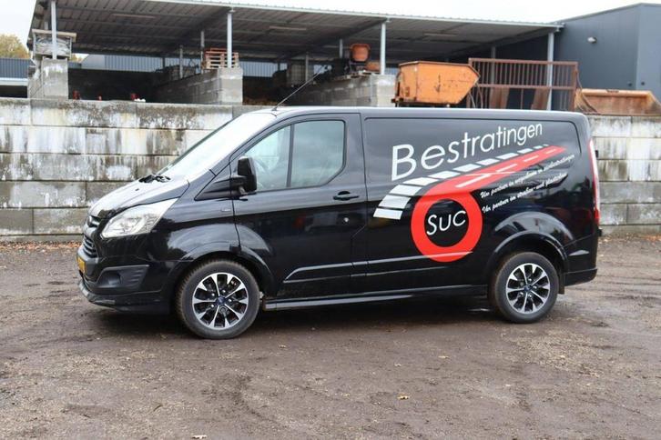 Veiling: Bestelwagen Ford TRANSIT CUSTOM Diesel 170pk 2018, Auto's, Bestelauto's, Handgeschakeld, BTW verrekenbaar, Diesel, Zwart