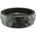 Wiesbaden Raw Waskom Rond Hamerslag - 40x12cm - Hardsteen, Ophalen of Verzenden, Nieuw