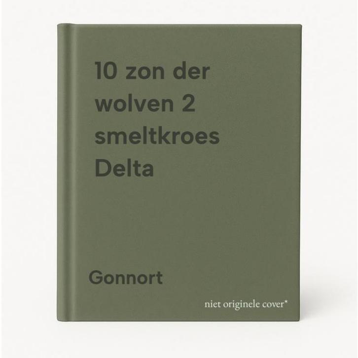 10 zon der wolven 2 smeltkroes Delta 9789051650549 Gonnort, Boeken, Overige Boeken, Gelezen, Verzenden