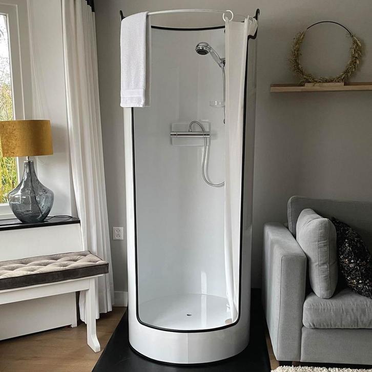 Tijdelijke douche huren, Midden en Oost Nederland, Doe-het-zelf en Verbouw, Sanitair, Douche, Nieuw, Rvs, Verzenden
