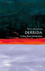Derrida: A Very Short Introduction | 9780192803450 | Glendin, Boeken, Ophalen of Verzenden, Nieuw, Glendinning, Simon (Reader In European Philosophy