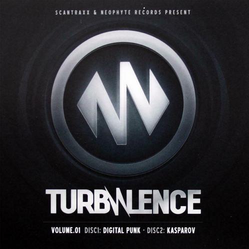 Turbulence Vol 1 Digital punk &amp; Kasparov (2CD) (CDs), Cd's en Dvd's, Cd's | Dance en House, Techno of Trance, Verzenden