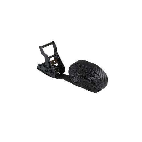 Eindloze Spanband 35 mm 2 ton 9M Zwart met Zwarte Hardware, Auto diversen, Aanhangwagen-onderdelen, Nieuw, Verzenden