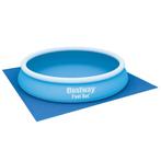 Bestway Zwembadgrondzeil Flowclear 396x396 cm (Zwembadzeil), Tuin en Terras, Zwembad-toebehoren, Verzenden, Nieuw