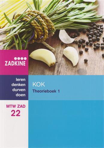 Maatwerk Zadkine 22 Kok theorieboek 1 MTW ZAD  9789400222052, Boeken, Wetenschap, Zo goed als nieuw, Verzenden