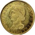 Colombia. 8 Escudos 1830 - PCGS AU55 (Bogotá)