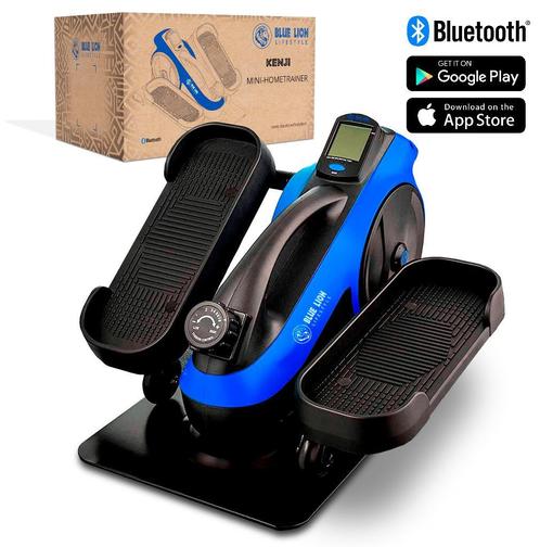 Blue Lion Stoelfiets - Mini-Hometrainer voor onder bureau, Sport en Fitness, Fitnessapparatuur, Hometrainer, Nieuw, Metaal, Benen