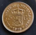 Gouden 5 en 10 Gulden 1979 penningen 70e verjaardag Juliana, Verzenden, Goud, Koningin Wilhelmina, Losse munt