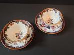 Wedgwood - Kop en schotel (2) - Rose & Jessamine - Creamware