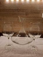 Cristallerie de Vence - Karaf (3) - Kristal - Wijnproeverij, Antiek en Kunst