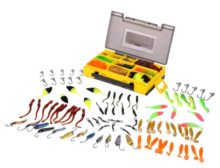 Fish4All Trout Lure Box (93pcs), Watersport en Boten, Hengelsport | Algemeen, Overige typen, Nieuw, Verzenden
