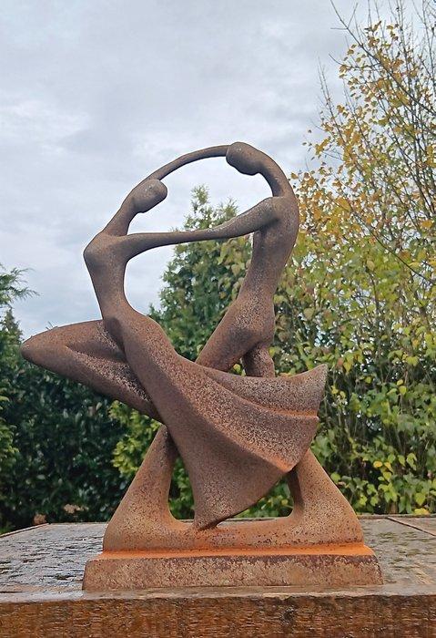 sculptuur, Dansend paar - 30 cm - gietijzer - 2025, Antiek en Kunst, Kunst | Designobjecten