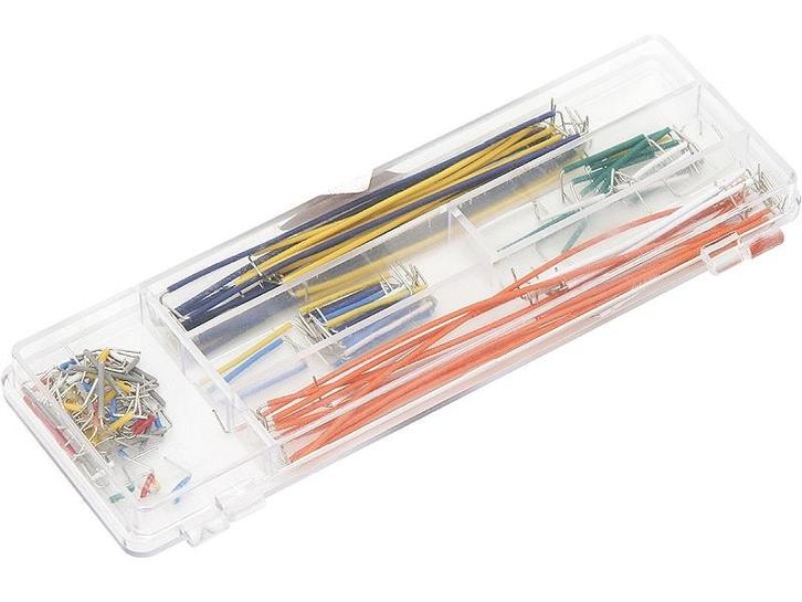 Draadset Set steekbruggen voor project board breadboard 140, Hobby en Vrije tijd, Elektronica-componenten, Nieuw, Ophalen of Verzenden